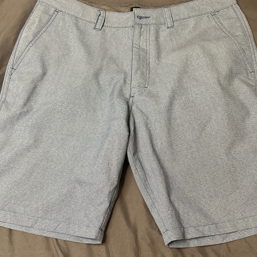 O'Neill Light Gray Men's Flat Front Shorts